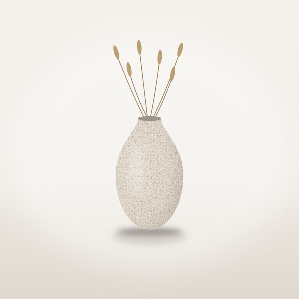 Stoneware vase