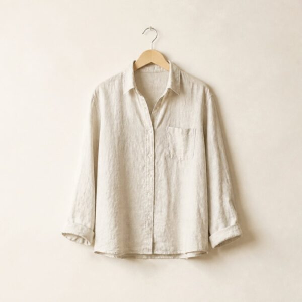 Relaxed linen shirt